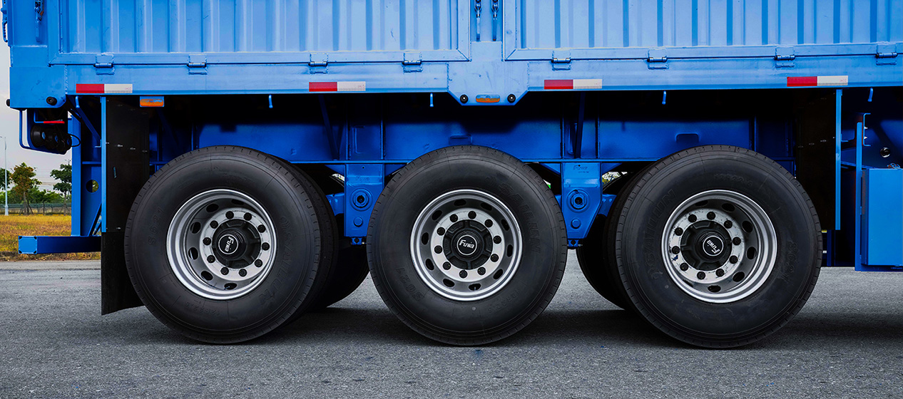 Sơ mi rơ moóc tải chở hàng hoặc container
