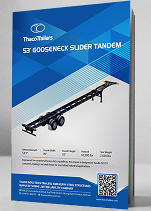 53' Gooseneck Slider Tandem