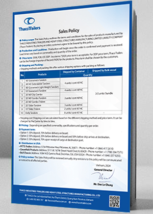 Sales Policy
