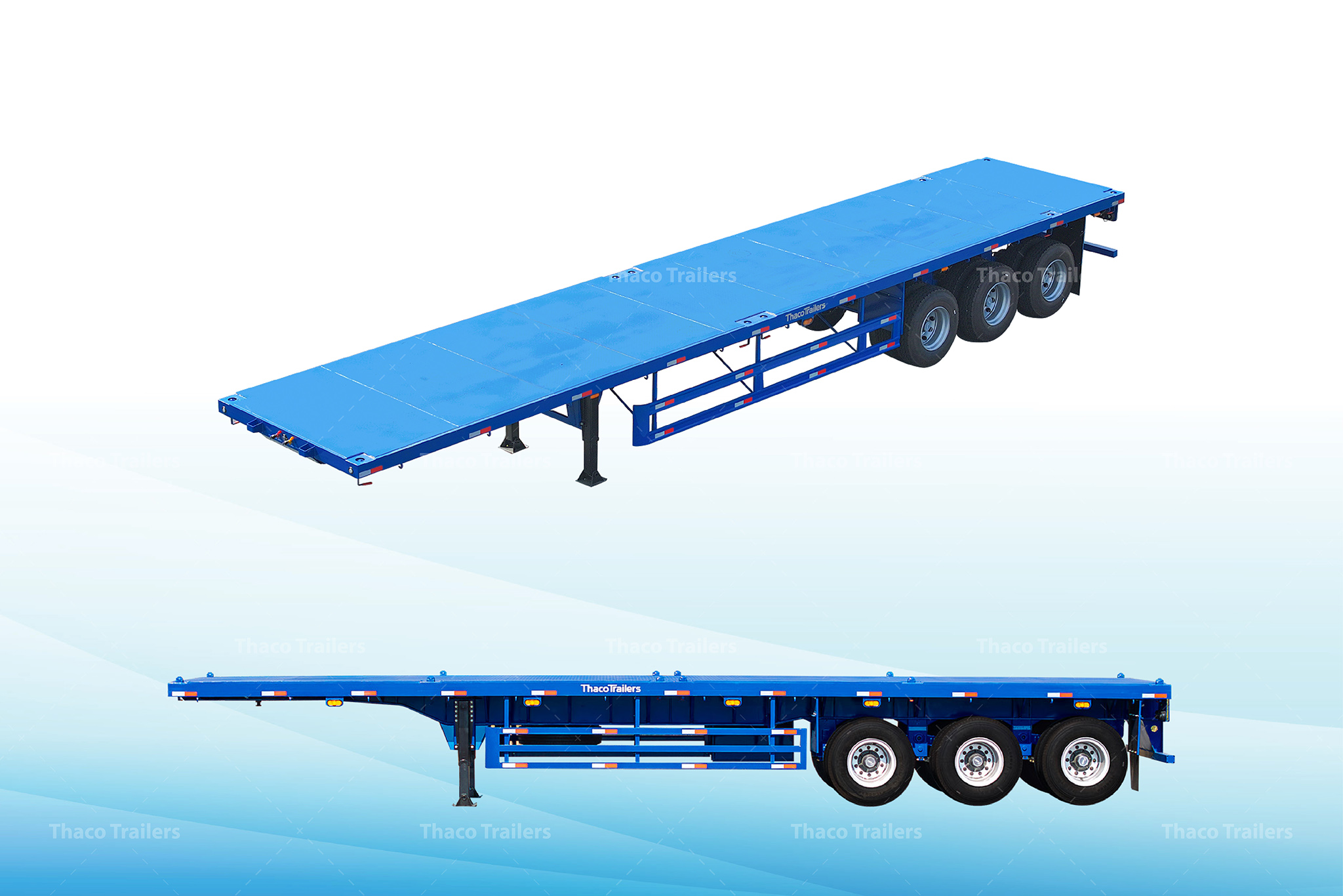 flatbed semi trailer 1