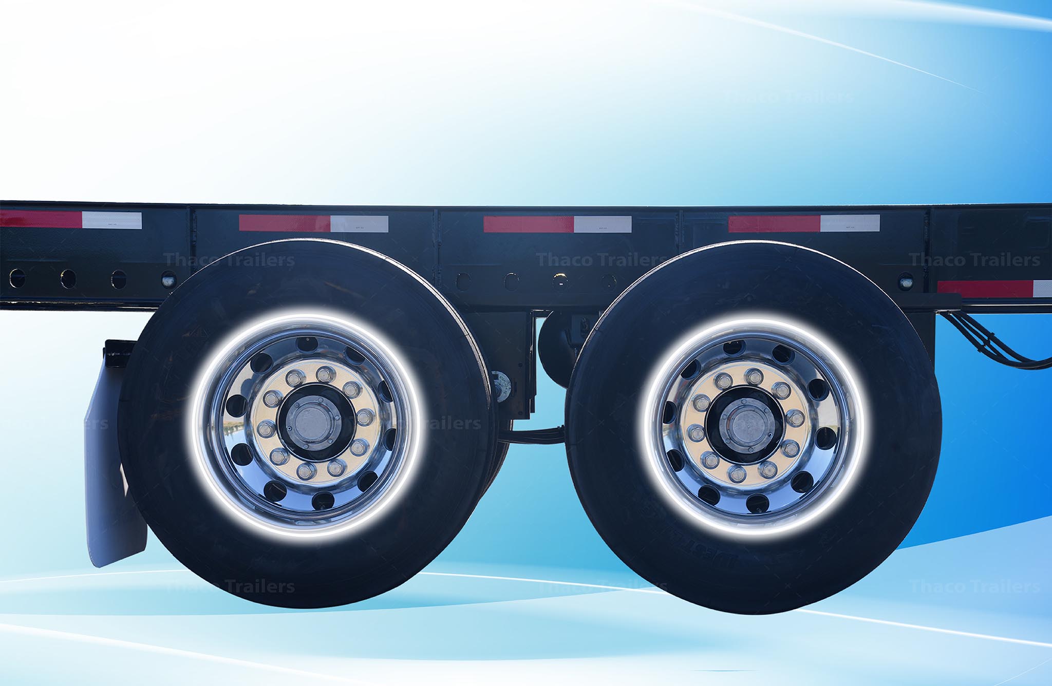 Aluminum trailer wheels 2